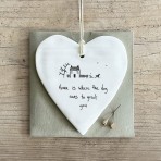 Wobbly Round Heart | Home dog greets you